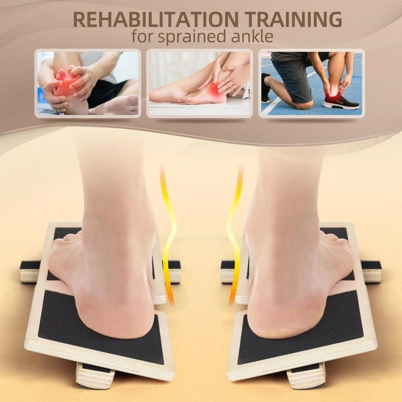 OMVLA™ Balance Board - Tabla de Equilibrio para Rehabilitación de Tobillo