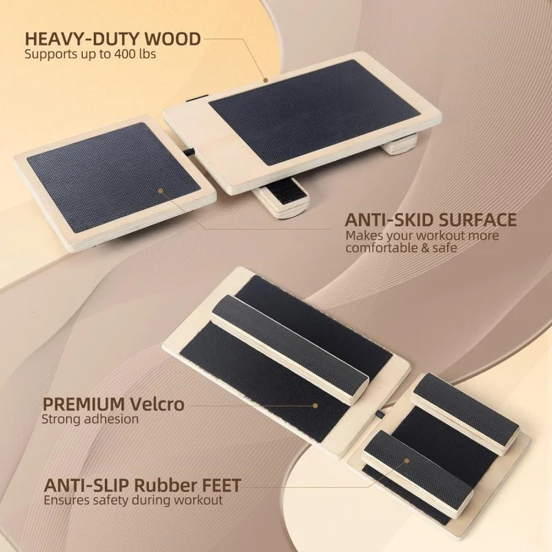 OMVLA™ Balance Board - Tabla de Equilibrio para Rehabilitación de Tobillo