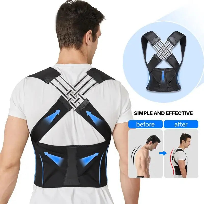 OMVLA™ Corrector de Postura - Faja de Soporte para Espalda y Cintura