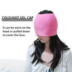 OMVLA™ Gorro de Gel Frío - Compresa para Cabeza y Ojos