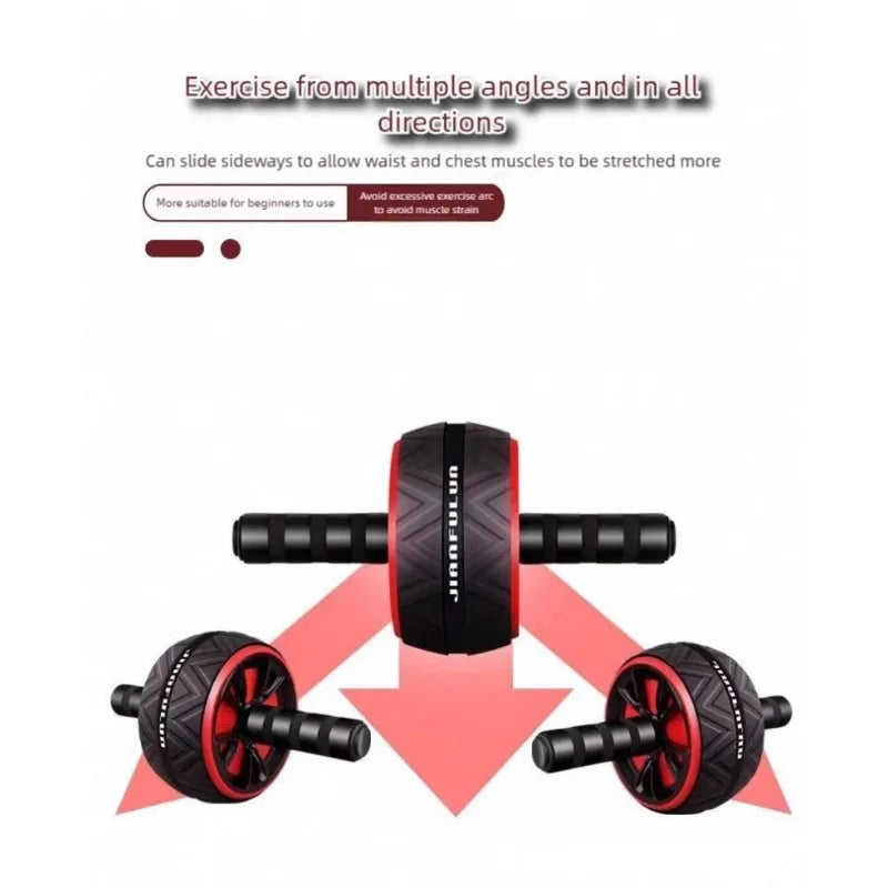 OMVLA™ Rueda Abdominal - Ab Roller Silenciosa Antideslizante