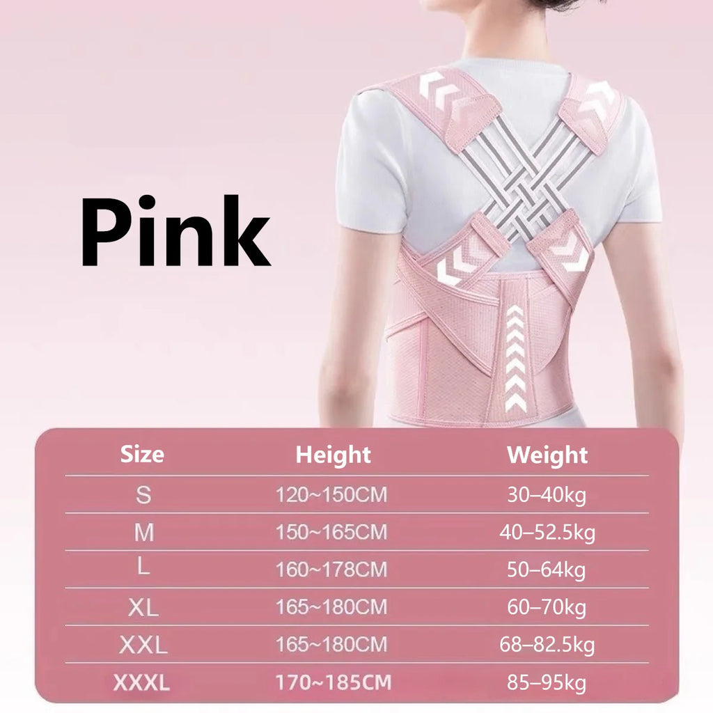 OMVLA™ Corrector de Postura - Faja de Soporte para Espalda y Cintura