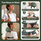 OMVLA™ Bionic Neck & Shoulder Massager - Masajeador de Amasado Inalámbrico