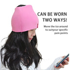 OMVLA™ Gorro de Gel Frío - Compresa para Cabeza y Ojos