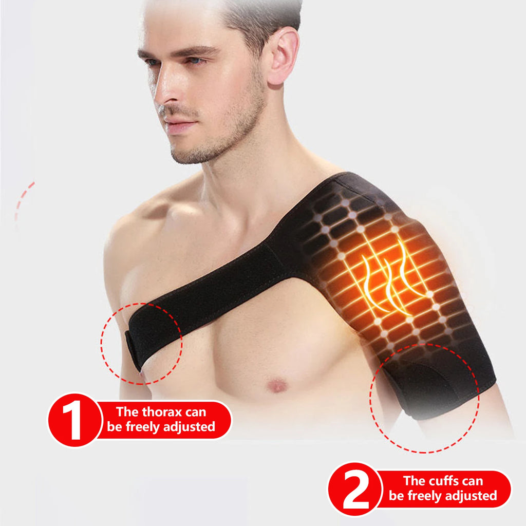 OMVLA™ Faja Térmica para Hombro – Terapia de Calor y Compresión