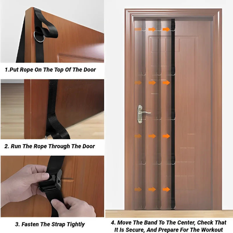 OMVLA™ Anclaje de Puerta - Soporte para Bandas de Resistencia