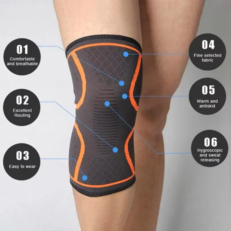 OMVLA™ Rodillera de Compresión - Alivio para Dolor de Rodilla y Menisco